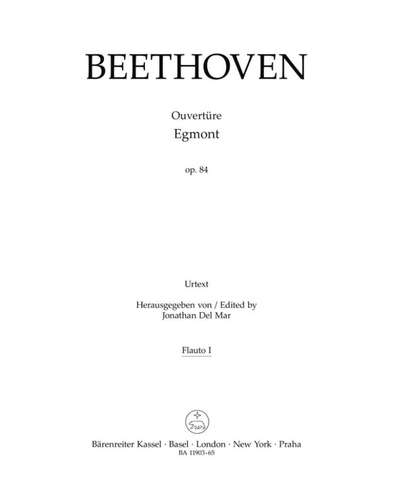 Overture Egmont for Orchestra Op.84